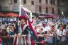 La fotogallery dei 17 paggi ieri in Piazza del Campo